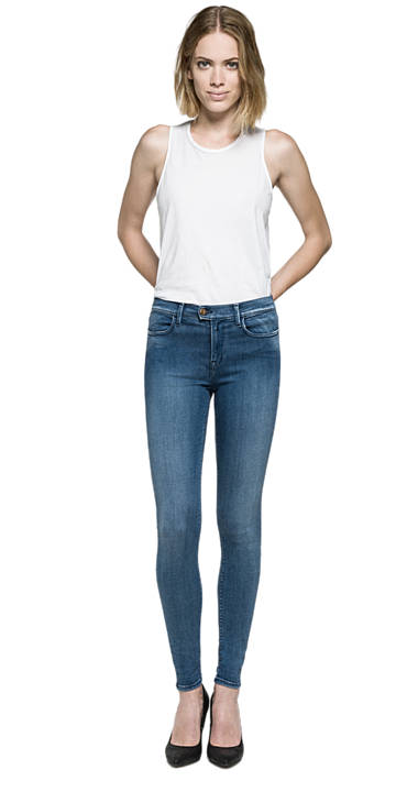 Decathlon Damen MEDIUM LIGHT High waist Skinny Fit Jeans Touch 2017 Decathlon Damen MEDIUM LIGHT High waist Skinny Fit Jeans Touch 2017