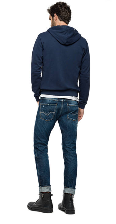 Decathlon Herren MIDNIGHT BLUE Einfarbiges Sweatshirt aus Baumwolle Germany Decathlon Herren MIDNIGHT BLUE Einfarbiges Sweatshirt aus Baumwolle Germany