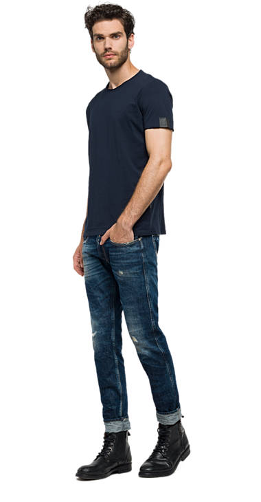 Decathlon Herren MIDNIGHT BLUE Jersey-T-Shirt mit Stickerei Billiger Preis Decathlon Herren MIDNIGHT BLUE Jersey-T-Shirt mit Stickerei Billiger Preis