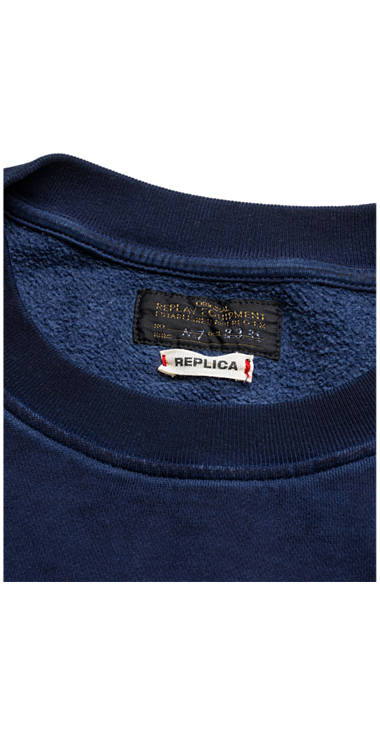 Decathlon Herren MIDNIGHT BLUE Sweatshirt aus stückgefärbter Baumwolle Online Decathlon Herren MIDNIGHT BLUE Sweatshirt aus stückgefärbter Baumwolle Online