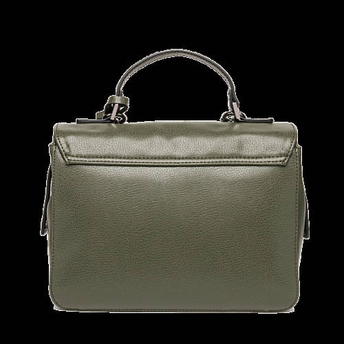 Decathlon Damen MILITARY GREEN Kunstledertasche in Saffiano-Optik neu Decathlon Damen MILITARY GREEN Kunstledertasche in Saffiano-Optik neu
