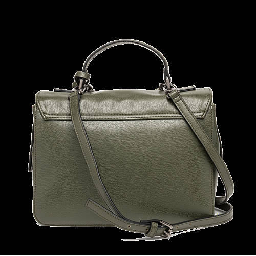Decathlon Damen MILITARY GREEN Kunstledertasche in Saffiano-Optik neu Decathlon Damen MILITARY GREEN Kunstledertasche in Saffiano-Optik neu