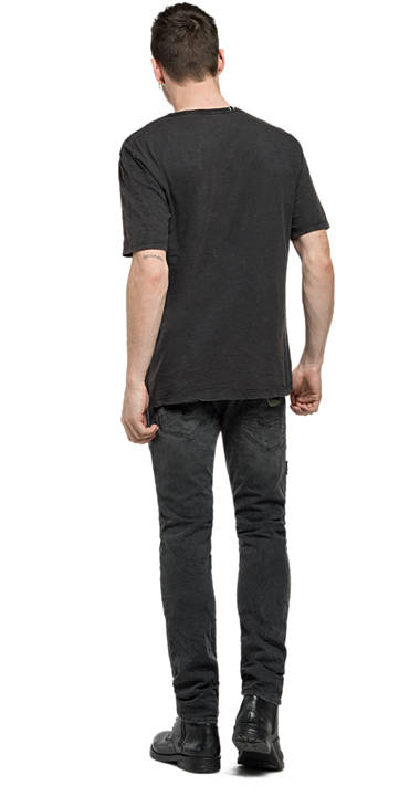Decathlon Herren NEARLY BLACK T-Shirt mit Glitzeraufdruck 2017 Decathlon Herren NEARLY BLACK T-Shirt mit Glitzeraufdruck 2017