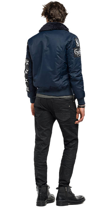 Decathlon Herren NIGHT BLUE Jacke aus Twill-Satin Kaufen Decathlon Herren NIGHT BLUE Jacke aus Twill-Satin Kaufen