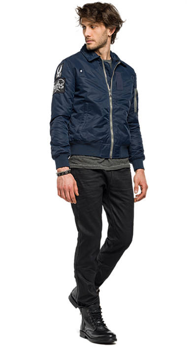 Decathlon Herren NIGHT BLUE Jacke aus Twill-Satin Kaufen Decathlon Herren NIGHT BLUE Jacke aus Twill-Satin Kaufen