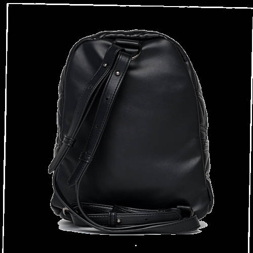 Decathlon Damen BLACK Einfarbiger gesteppter Rucksack neu Decathlon Damen BLACK Einfarbiger gesteppter Rucksack neu
