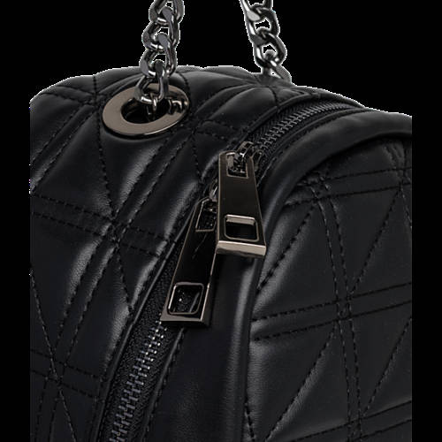 Decathlon Damen BLACK Einfarbiger gesteppter Rucksack neu Decathlon Damen BLACK Einfarbiger gesteppter Rucksack neu