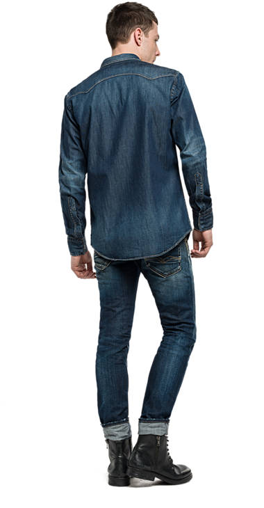 Decathlon Herren DARK BLUE DENIM Hemd aus Deep Blue Denim Kaufen Decathlon Herren DARK BLUE DENIM Hemd aus Deep Blue Denim Kaufen