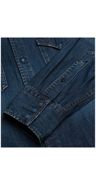 Decathlon Herren DARK BLUE DENIM Hemd aus Deep Blue Denim Kaufen Decathlon Herren DARK BLUE DENIM Hemd aus Deep Blue Denim Kaufen