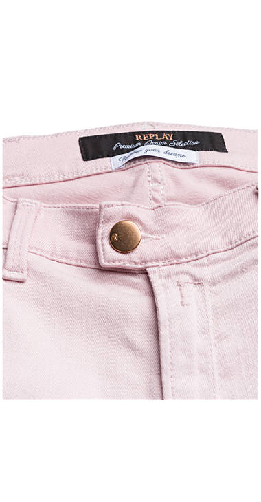 Decathlon Damen PINK Jeans Super Skinny Cropped Touch neu Decathlon Damen PINK Jeans Super Skinny Cropped Touch neu
