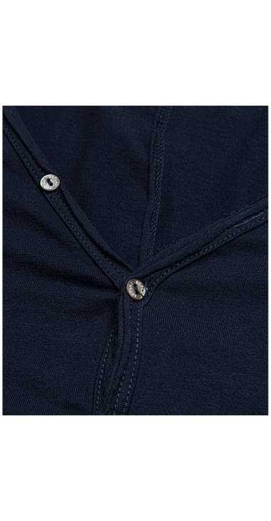 Decathlon Herren MIDNIGHT BLUE Jersey-T-Shirt mit Knöpfen Germany Decathlon Herren MIDNIGHT BLUE Jersey-T-Shirt mit Knöpfen Germany
