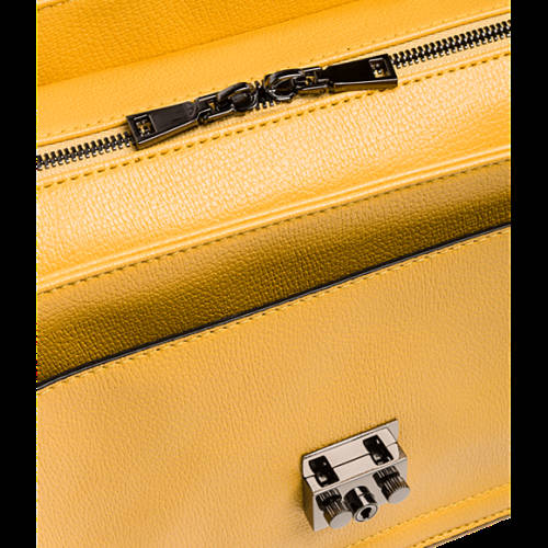 Decathlon Damen CANARY YELLOW Kunstledertasche in Saffiano-Optik Billiger Preis Decathlon Damen CANARY YELLOW Kunstledertasche in Saffiano-Optik Billiger Preis
