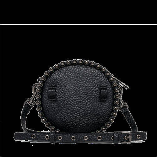 Decathlon Damen BLACK Nietenbesetzte Kunstledertasche Online Decathlon Damen BLACK Nietenbesetzte Kunstledertasche Online