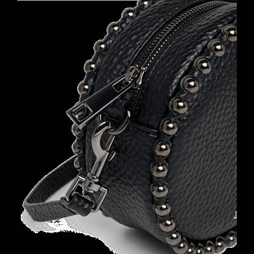 Decathlon Damen BLACK Nietenbesetzte Kunstledertasche Online Decathlon Damen BLACK Nietenbesetzte Kunstledertasche Online