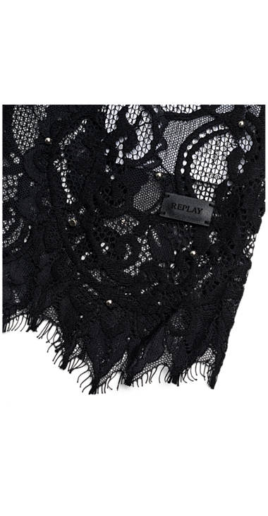 Decathlon Damen BLACK Spitzenbluse mit Strass Kaufen Decathlon Damen BLACK Spitzenbluse mit Strass Kaufen