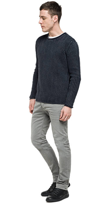Decathlon Herren DEEP BLUE Strickpullover aus reiner Baumwolle Billiger Preis Decathlon Herren DEEP BLUE Strickpullover aus reiner Baumwolle Billiger Preis