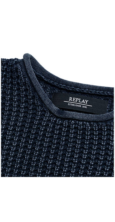 Decathlon Herren DEEP BLUE Strickpullover aus reiner Baumwolle Billiger Preis Decathlon Herren DEEP BLUE Strickpullover aus reiner Baumwolle Billiger Preis