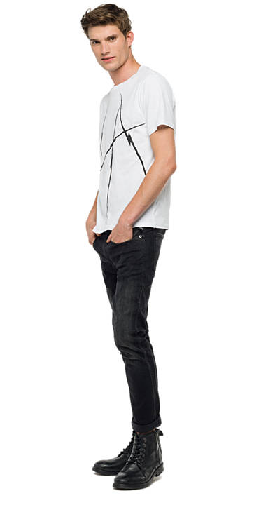 Decathlon Herren WHITE T-Shirt aus stückgefärbtem Jersey Sale Decathlon Herren WHITE T-Shirt aus stückgefärbtem Jersey Sale