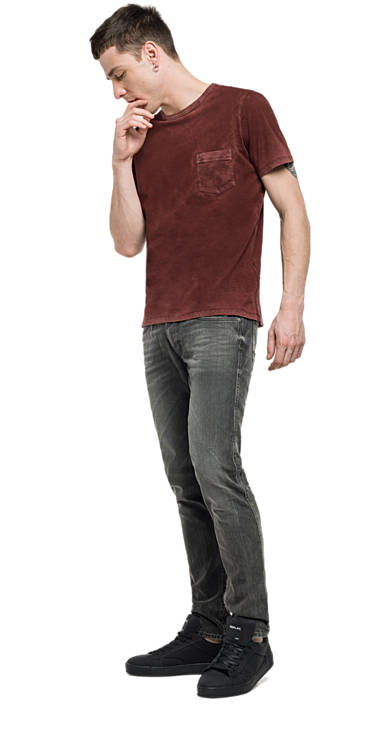 Decathlon Herren BURGUNDY T-Shirt in Maltinto-Optik Sale Decathlon Herren BURGUNDY T-Shirt in Maltinto-Optik Sale