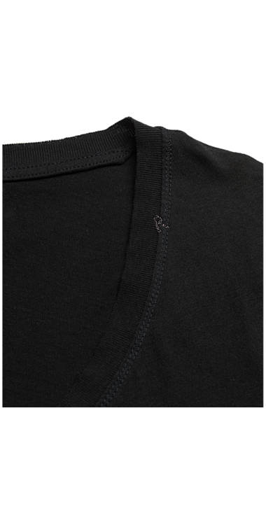 Decathlon Damen BLACK Baumwoll-T-Shirt mit Brusttasche Sale Decathlon Damen BLACK Baumwoll-T-Shirt mit Brusttasche Sale