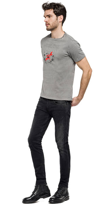 Decathlon Herren MEDIUM GREY Einfarbiges T-Shirt mit Aufdruck Outlet Decathlon Herren MEDIUM GREY Einfarbiges T-Shirt mit Aufdruck Outlet