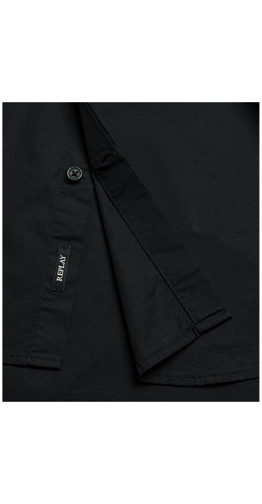 Decathlon Herren BLACK Hemd aus Popeline-Stretchgewebe Sale Decathlon Herren BLACK Hemd aus Popeline-Stretchgewebe Sale
