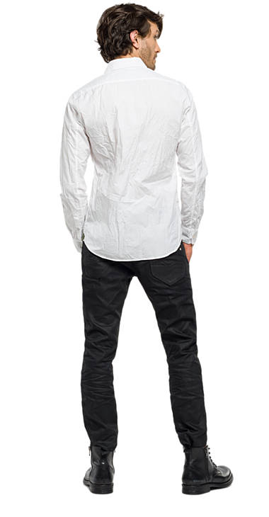 Decathlon Herren WHITE Hemd mit Knitterlook Kaufen Decathlon Herren WHITE Hemd mit Knitterlook Kaufen