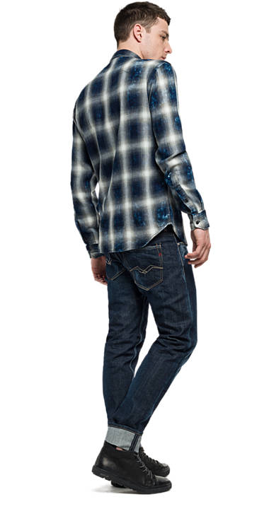 Decathlon Herren BLUE INDIGO CHECK Kariertes Hemd Online Decathlon Herren BLUE INDIGO CHECK Kariertes Hemd Online
