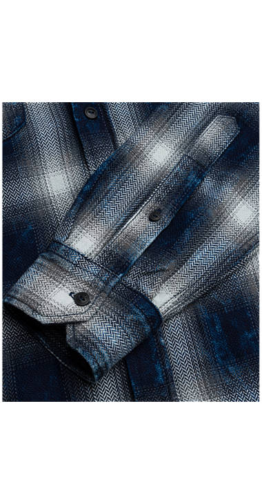 Decathlon Herren BLUE INDIGO CHECK Kariertes Hemd Online Decathlon Herren BLUE INDIGO CHECK Kariertes Hemd Online