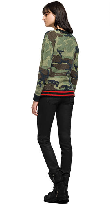 Decathlon Damen CAMOUFLAGE Pullover aus Alpakawolle mit Camouflage-Optik Kaufen Decathlon Damen CAMOUFLAGE Pullover aus Alpakawolle mit Camouflage-Optik Kaufen