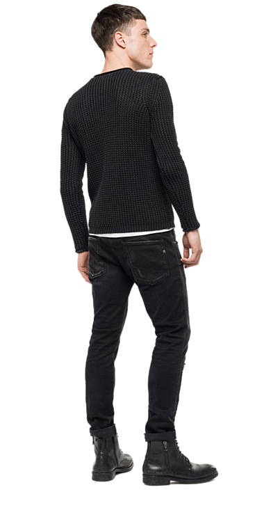 Decathlon Herren BLACK Strickpullover aus reiner Baumwolle 2017 Decathlon Herren BLACK Strickpullover aus reiner Baumwolle 2017