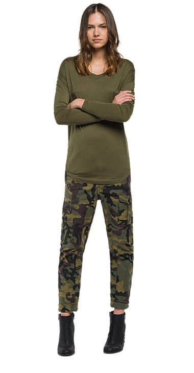 Decathlon Damen OLIVE GREEN T-Shirt aus Wolle und Viskose Kaufen Decathlon Damen OLIVE GREEN T-Shirt aus Wolle und Viskose Kaufen
