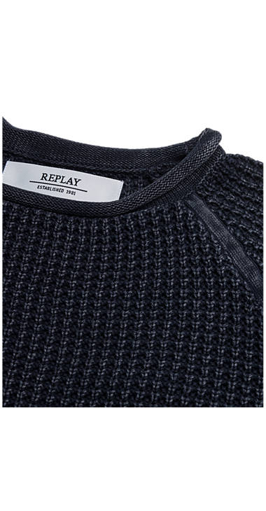 Decathlon Damen DEEP BLUE Pullover aus stückgefärbter Baumwolle Germany Decathlon Damen DEEP BLUE Pullover aus stückgefärbter Baumwolle Germany
