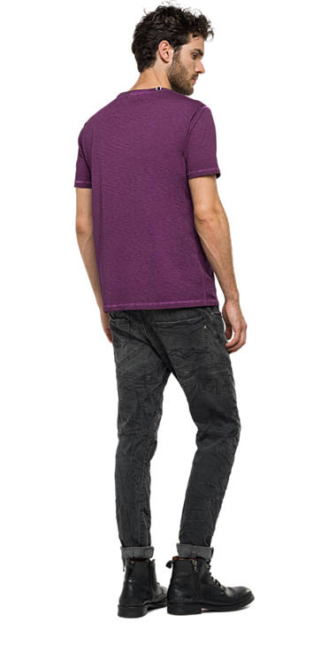 Decathlon Herren PURPLE T-Shirt mit verwaschenen Nähten Online Decathlon Herren PURPLE T-Shirt mit verwaschenen Nähten Online