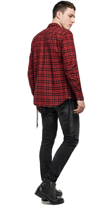 Decathlon Herren RED/BLACK CHECK Hemd mit Schottenmuster 2017 Decathlon Herren RED/BLACK CHECK Hemd mit Schottenmuster 2017