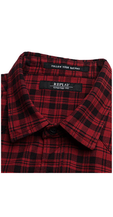 Decathlon Herren RED/BLACK CHECK Hemd mit Schottenmuster 2017 Decathlon Herren RED/BLACK CHECK Hemd mit Schottenmuster 2017