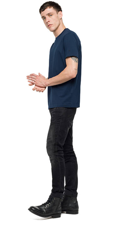 Decathlon Herren MIDNIGHT BLUE Einfarbiges Jersey-T-Shirt Outlet Decathlon Herren MIDNIGHT BLUE Einfarbiges Jersey-T-Shirt Outlet
