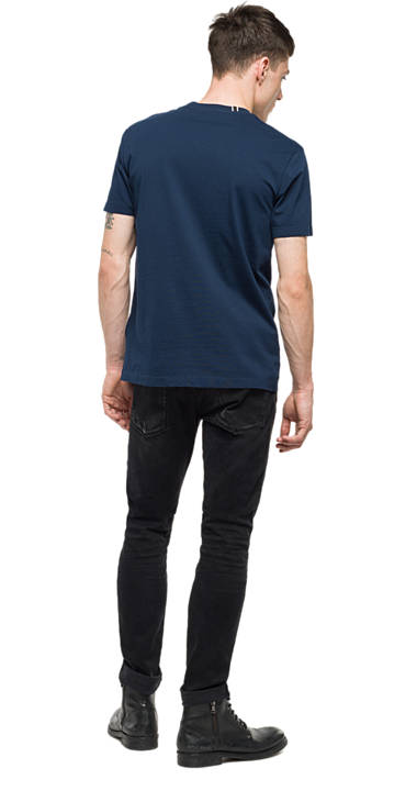 Decathlon Herren MIDNIGHT BLUE Einfarbiges Jersey-T-Shirt Outlet Decathlon Herren MIDNIGHT BLUE Einfarbiges Jersey-T-Shirt Outlet