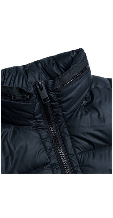 Decathlon Herren BLACK Jacke mit hohem Kragen neu Decathlon Herren BLACK Jacke mit hohem Kragen neu