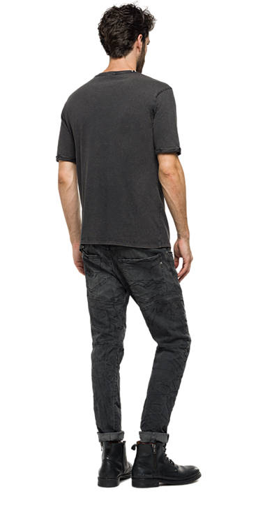 Decathlon Herren NEARLY BLACK Jersey-T-Shirt mit Aufdruck Germany Decathlon Herren NEARLY BLACK Jersey-T-Shirt mit Aufdruck Germany