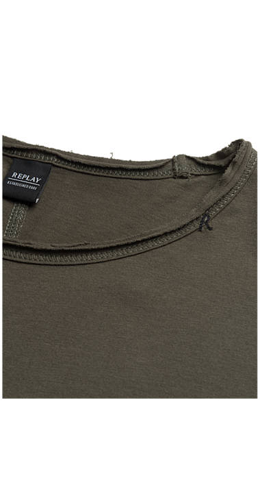 Decathlon Herren STONE GREEN Jersey-T-Shirt mit Stickerei Germany Decathlon Herren STONE GREEN Jersey-T-Shirt mit Stickerei Germany