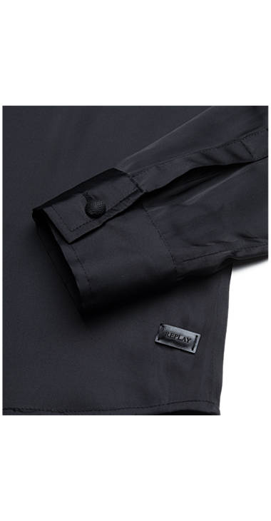 Decathlon Damen BLACK Satinbluse mit Schulterpatten Kaufen Decathlon Damen BLACK Satinbluse mit Schulterpatten Kaufen