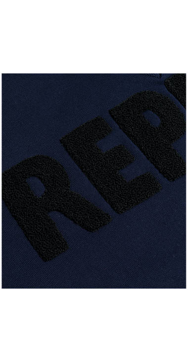 Decathlon Herren MIDNIGHT BLUE Sweatshirt aus reiner Baumwolle mit Patches Billiger Preis Decathlon Herren MIDNIGHT BLUE Sweatshirt aus reiner Baumwolle mit Patches Billiger Preis