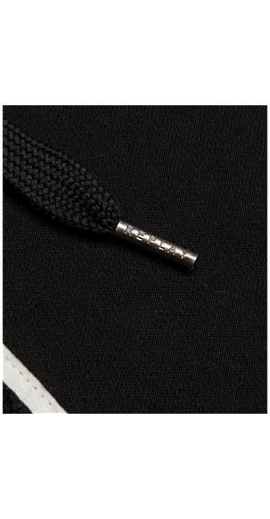 Decathlon Herren BLACK Sweatshirt mit Kapuze und Patch Outlet Decathlon Herren BLACK Sweatshirt mit Kapuze und Patch Outlet