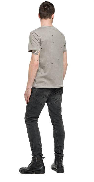 Decathlon Herren LIGHT ECRÙ T-Shirt mit Farbklecks-Motiv Online Decathlon Herren LIGHT ECRÙ T-Shirt mit Farbklecks-Motiv Online