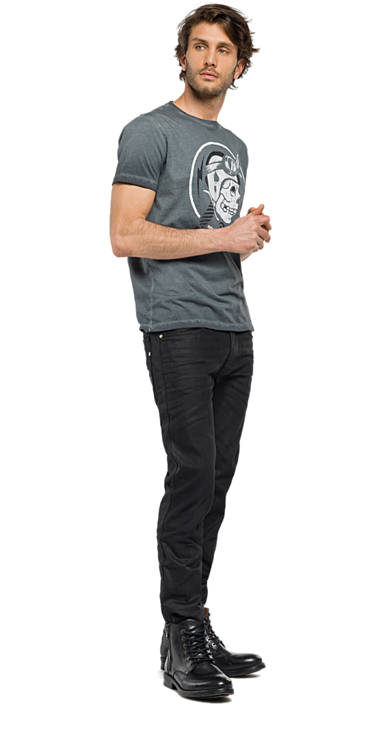 Decathlon Herren NEARLY BLACK T-Shirt mit Glitzeraufdruck Billiger Preis Decathlon Herren NEARLY BLACK T-Shirt mit Glitzeraufdruck Billiger Preis