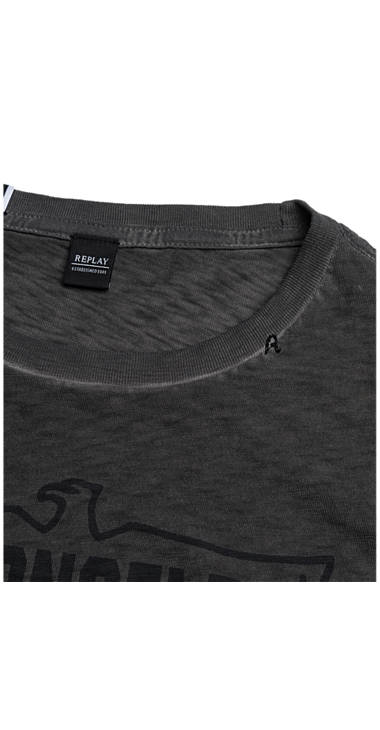 Decathlon Herren BLACKBOARD T-Shirt mit verwaschenen Nähten Outlet Decathlon Herren BLACKBOARD T-Shirt mit verwaschenen Nähten Outlet