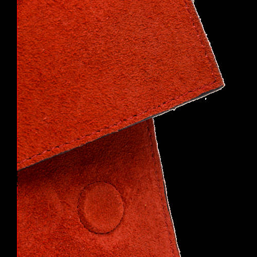 Decathlon Damen BLOOD RED Tasche aus Veloursleder mit Patte 2017 Decathlon Damen BLOOD RED Tasche aus Veloursleder mit Patte 2017