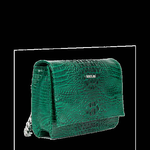 Decathlon Damen GRASS GREEN Tasche in Kroko-Optik mit Tragekette Kaufen Decathlon Damen GRASS GREEN Tasche in Kroko-Optik mit Tragekette Kaufen