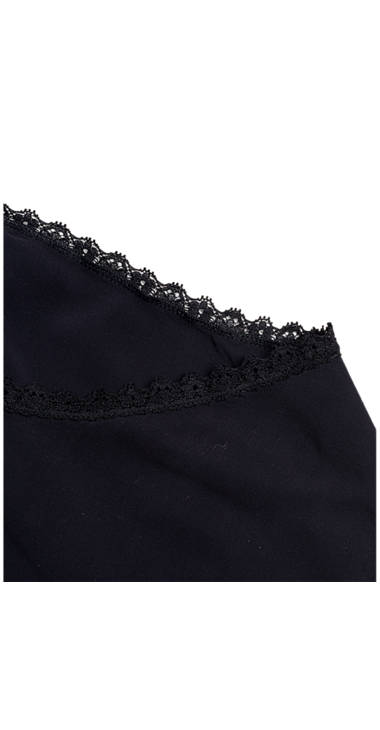 Decathlon Damen BLACK Top aus reinem Viskosekrepp Sale Decathlon Damen BLACK Top aus reinem Viskosekrepp Sale